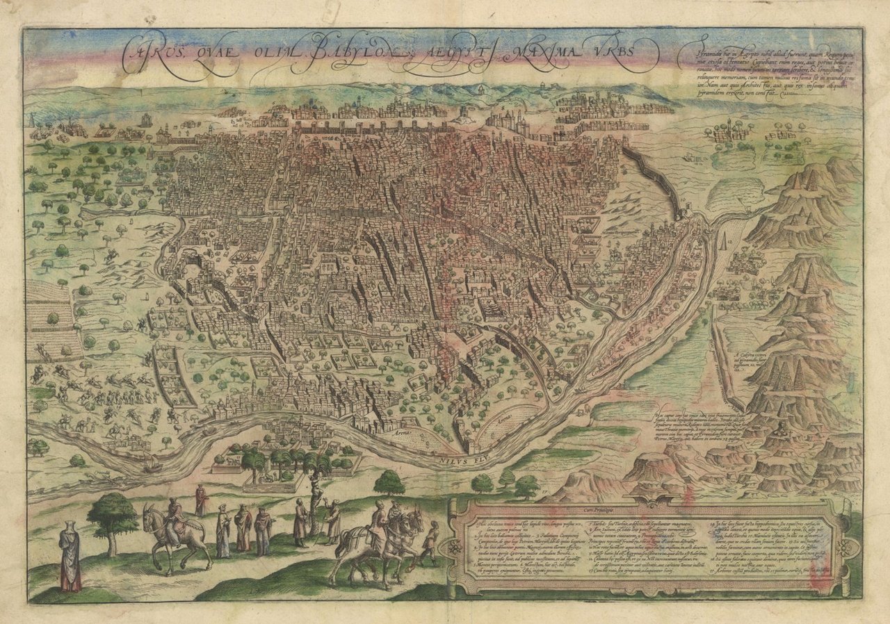 Cairus quae olim Babylon Aegypti Maxima Urbs
