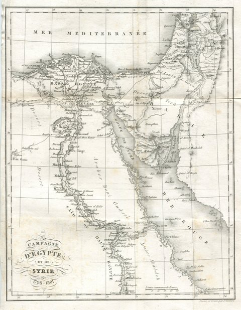 Campagne d'Egypte et de Syrie 1798-1801