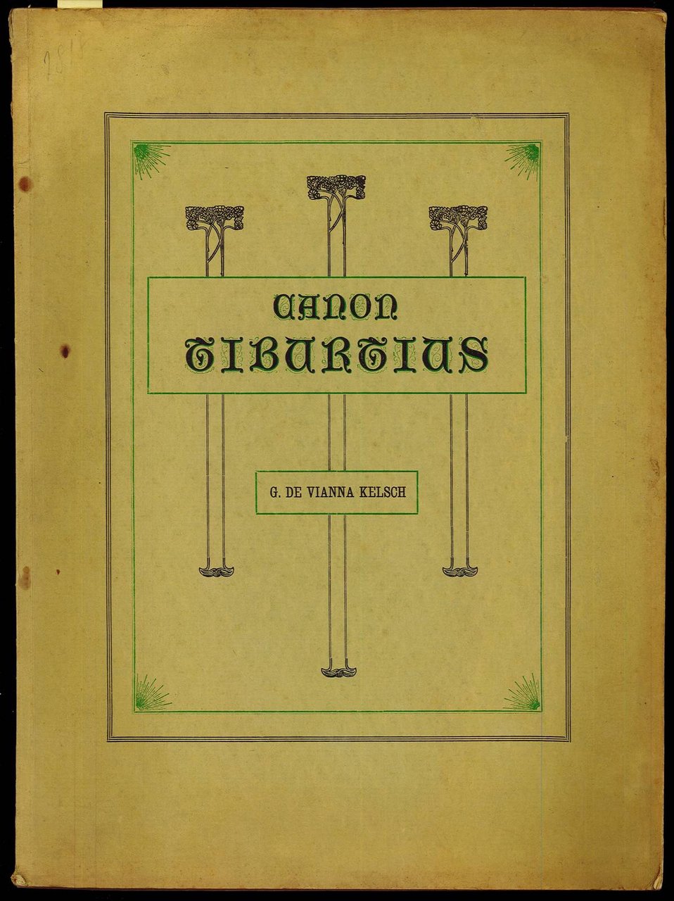 Canon Tiburtius | Immagine principale