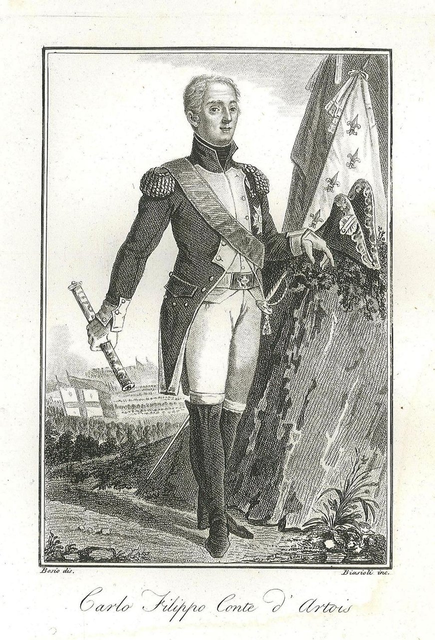 Carlo Filippo Conte d' Artois