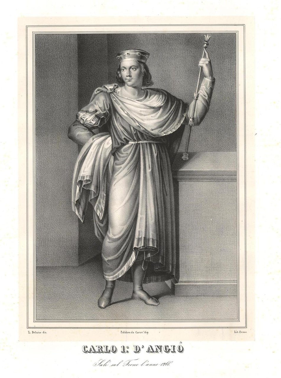 Carlo I d'Angiò / Salì sul Trono l'anno 1266 | Immagine principale