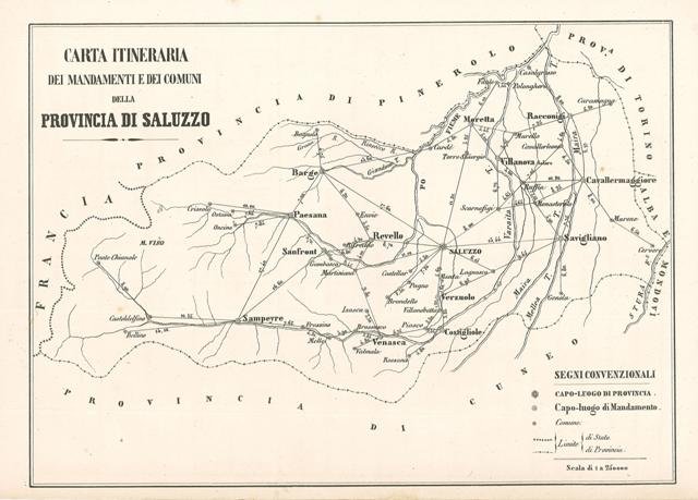 Carta Itineraria dei Mandamenti e dei comuni della Provincia di …