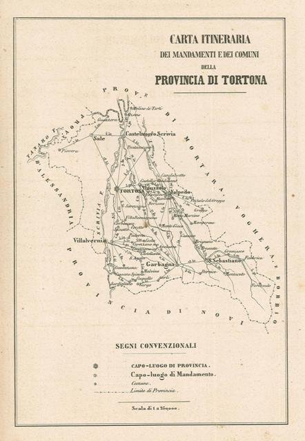 Carta Itineraria dei Mandamenti e dei comuni della Provincia di …