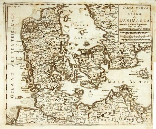 Carta Nuova del Regno di Danimarca . | Immagine principale