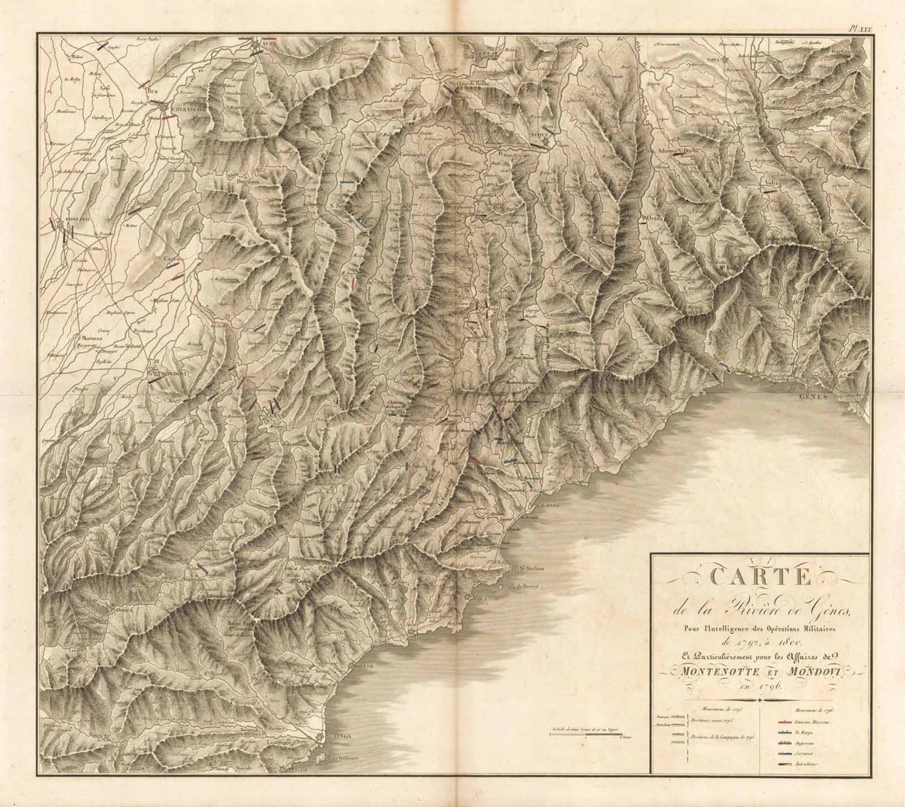 Carte de la Riviere de Genes pour l'Intelligence des Operations …