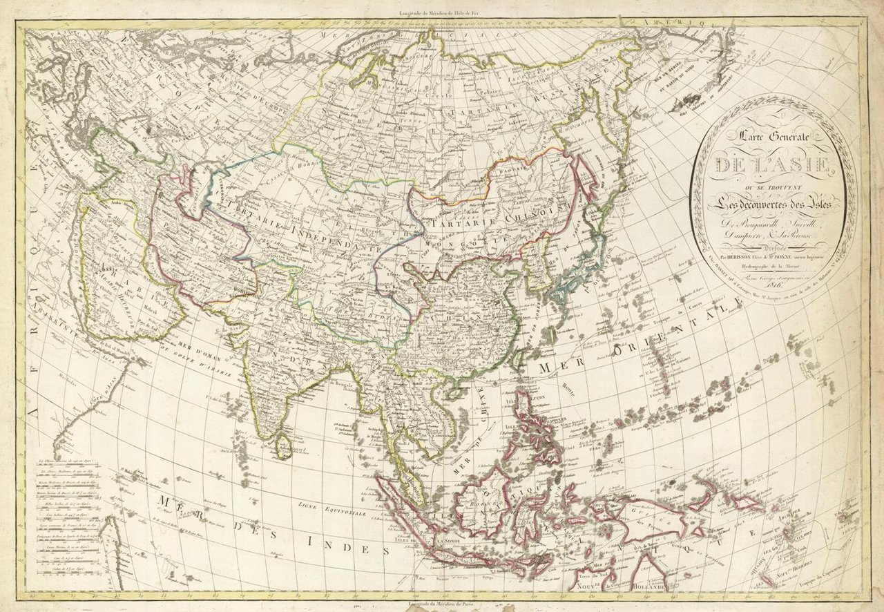 Carte Generale de l'Asie ou se trouvent les decouvertes des …