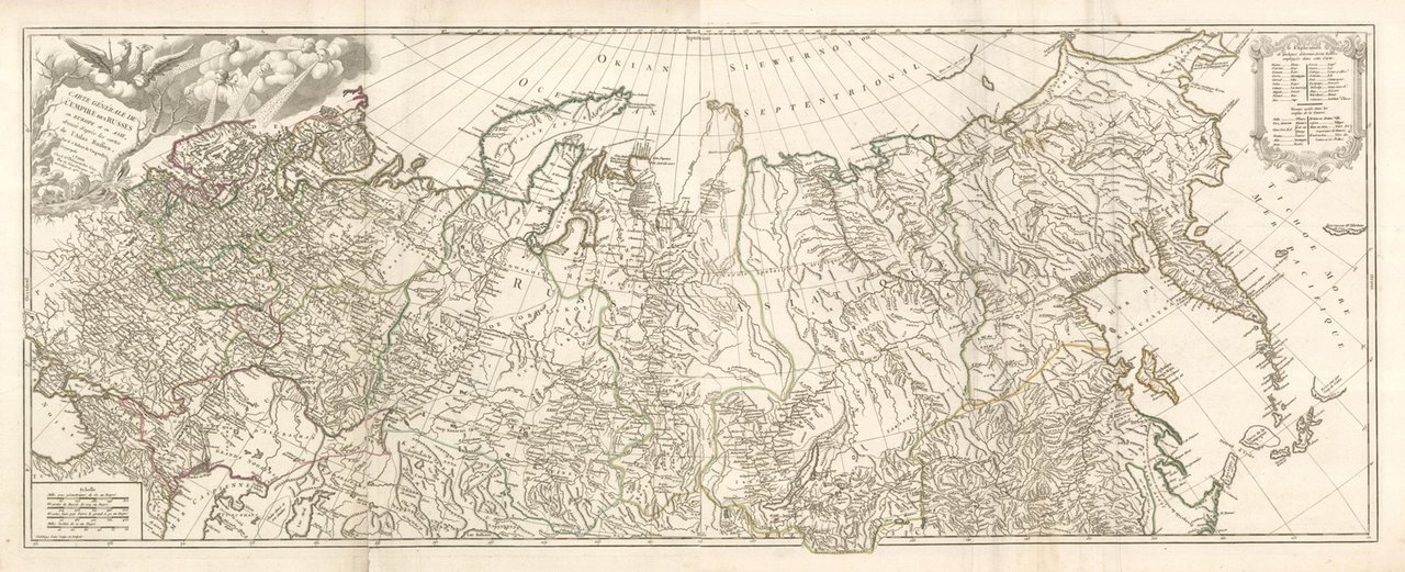 Carte Générale de l'Empire de Russes en Europe et en …