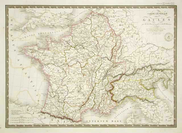 Carte Générale des Gaules