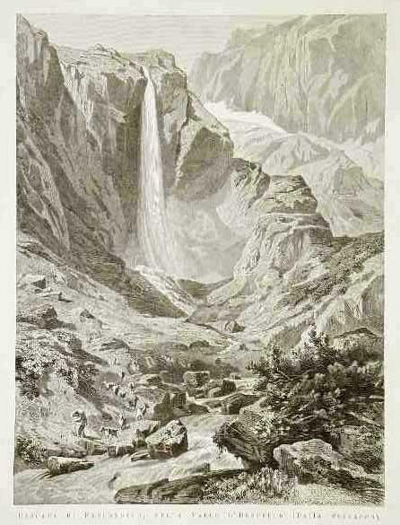 Cascata di Faulenbach, nella Valle d'Erstfeld