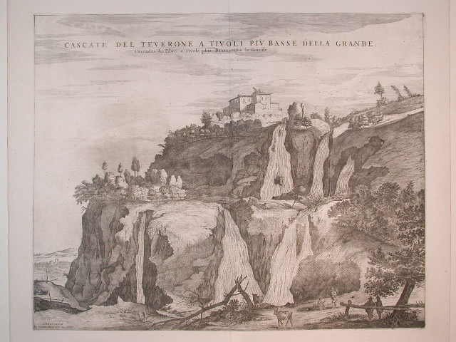 Cascate del Teverone a Tivoli più basse della Grande | Immagine principale