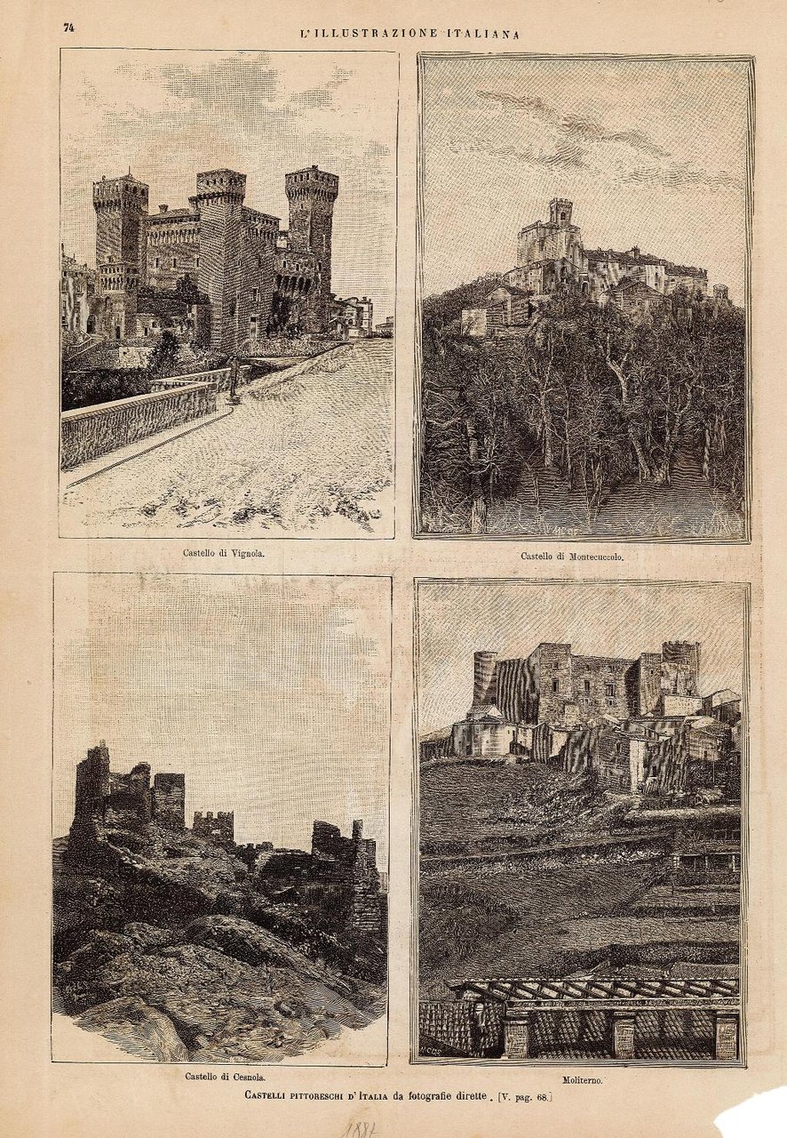 Castelli pittoreschi d'Italia