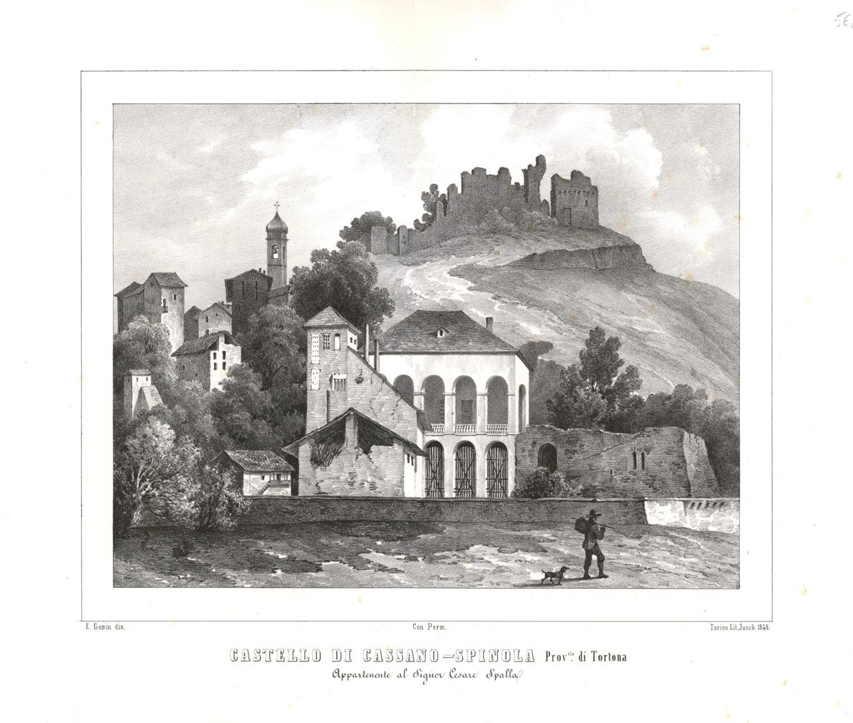 Castello di Cassano Spinola Prov.cia di Tortona Appartenente al Signor …