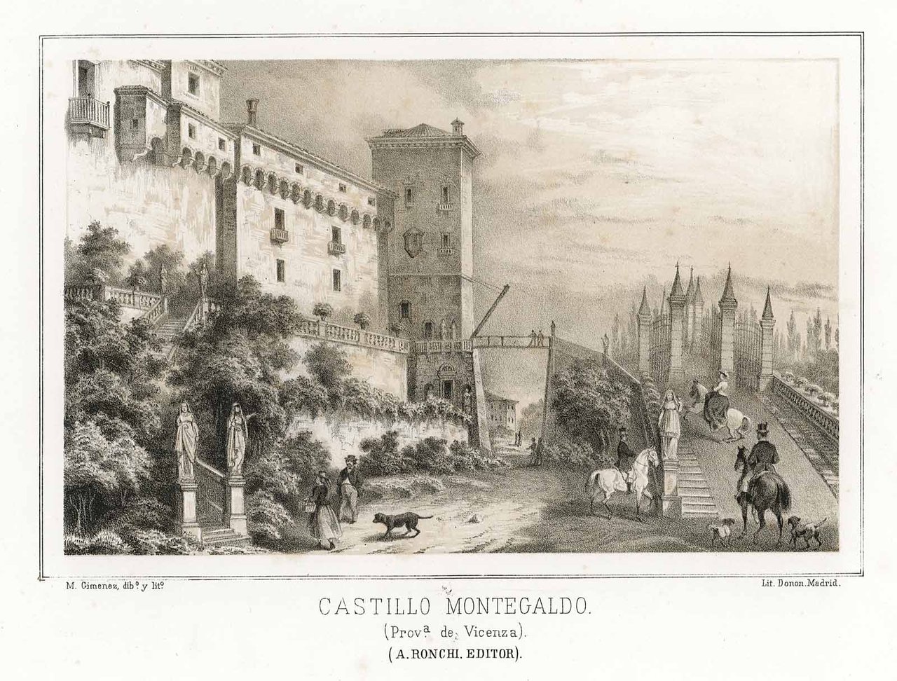 Castillo Montecaldo (Prov. De Vicenza)