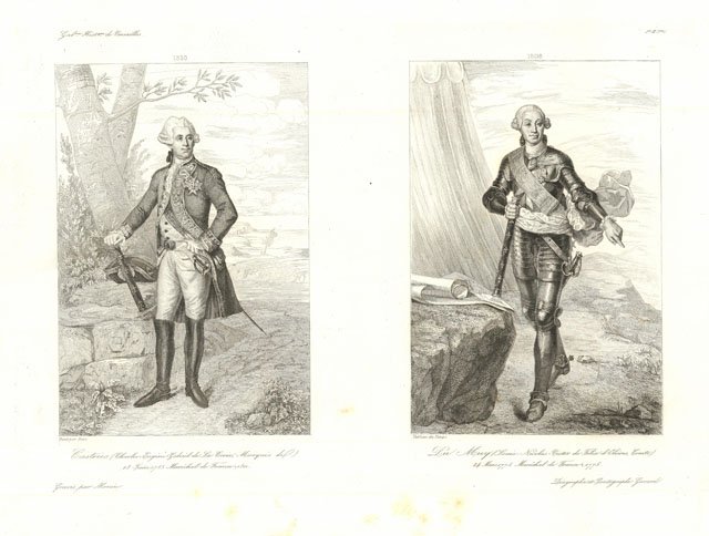Castries(Charles-Eugene-Gabriel de la Croix, Marquis de) 13 junin 1783, Maréchal … | Immagine principale