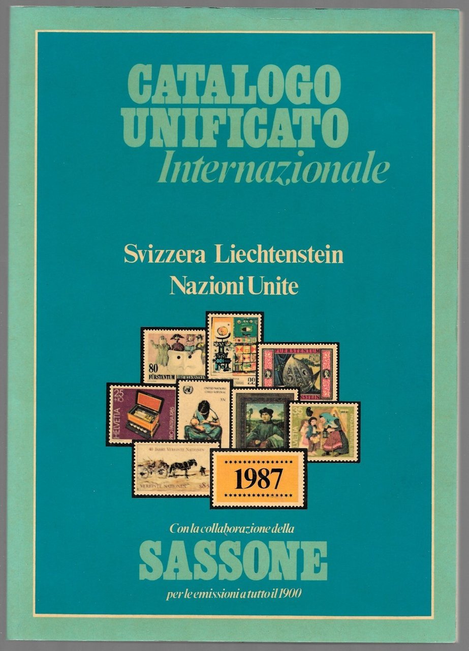 Catalogo unificato Internazionale – Svizzera Liechtenstein Nazioni Unite