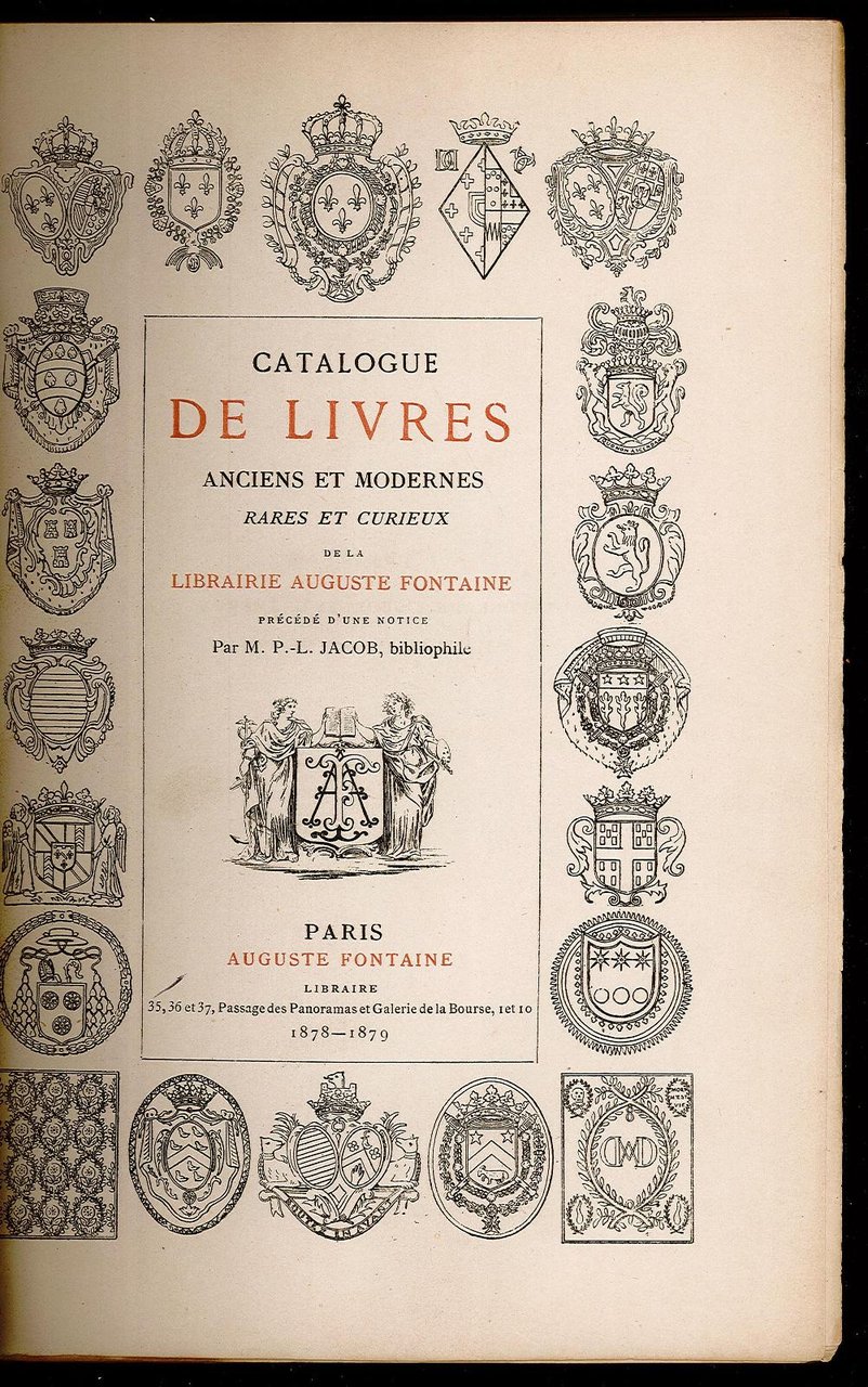 Catalogue de livres