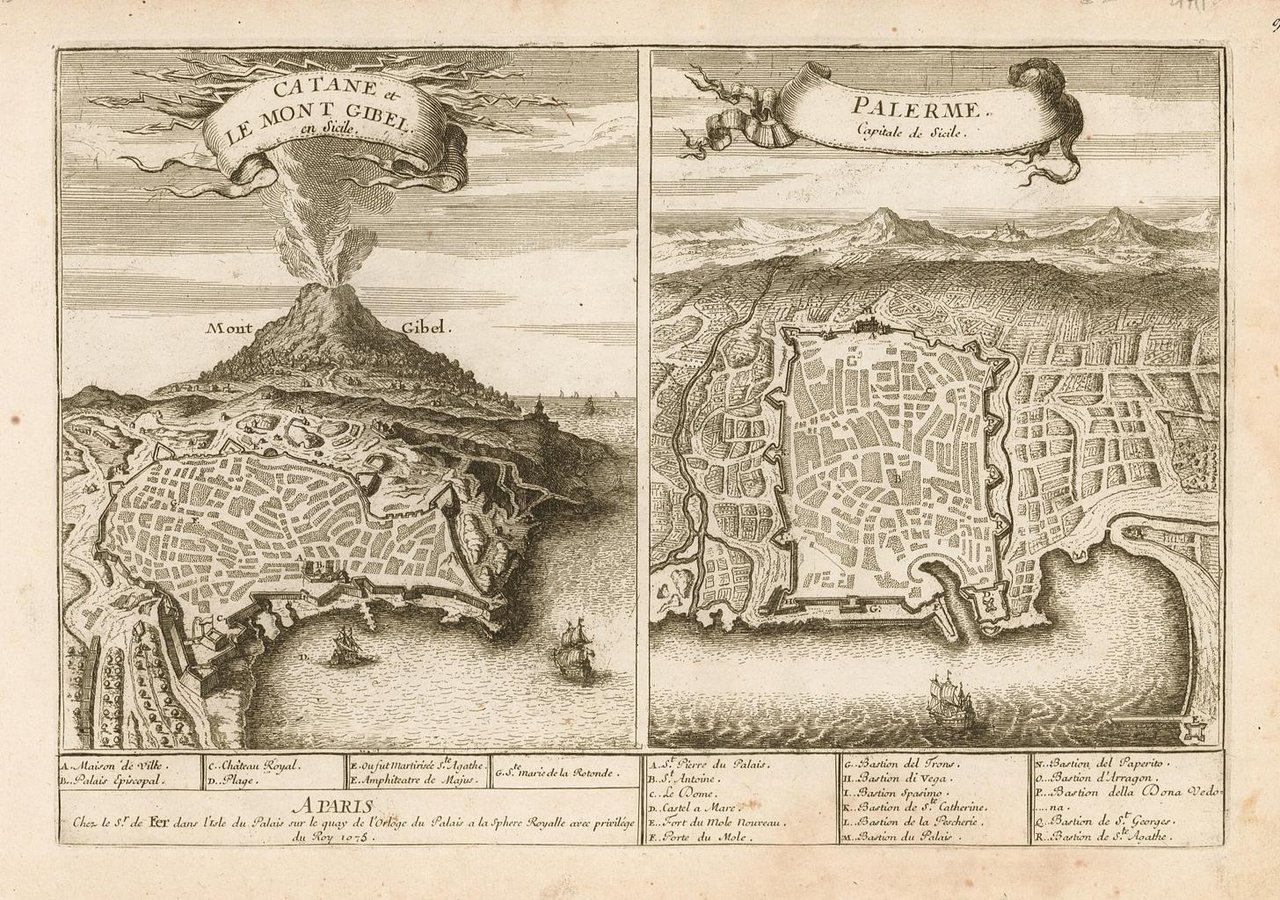 Catane et le Mont Gibel en Sicile - Palerme Capitale …