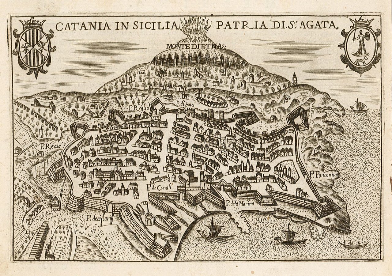 Catania in Sicilia Patria di S. Agata