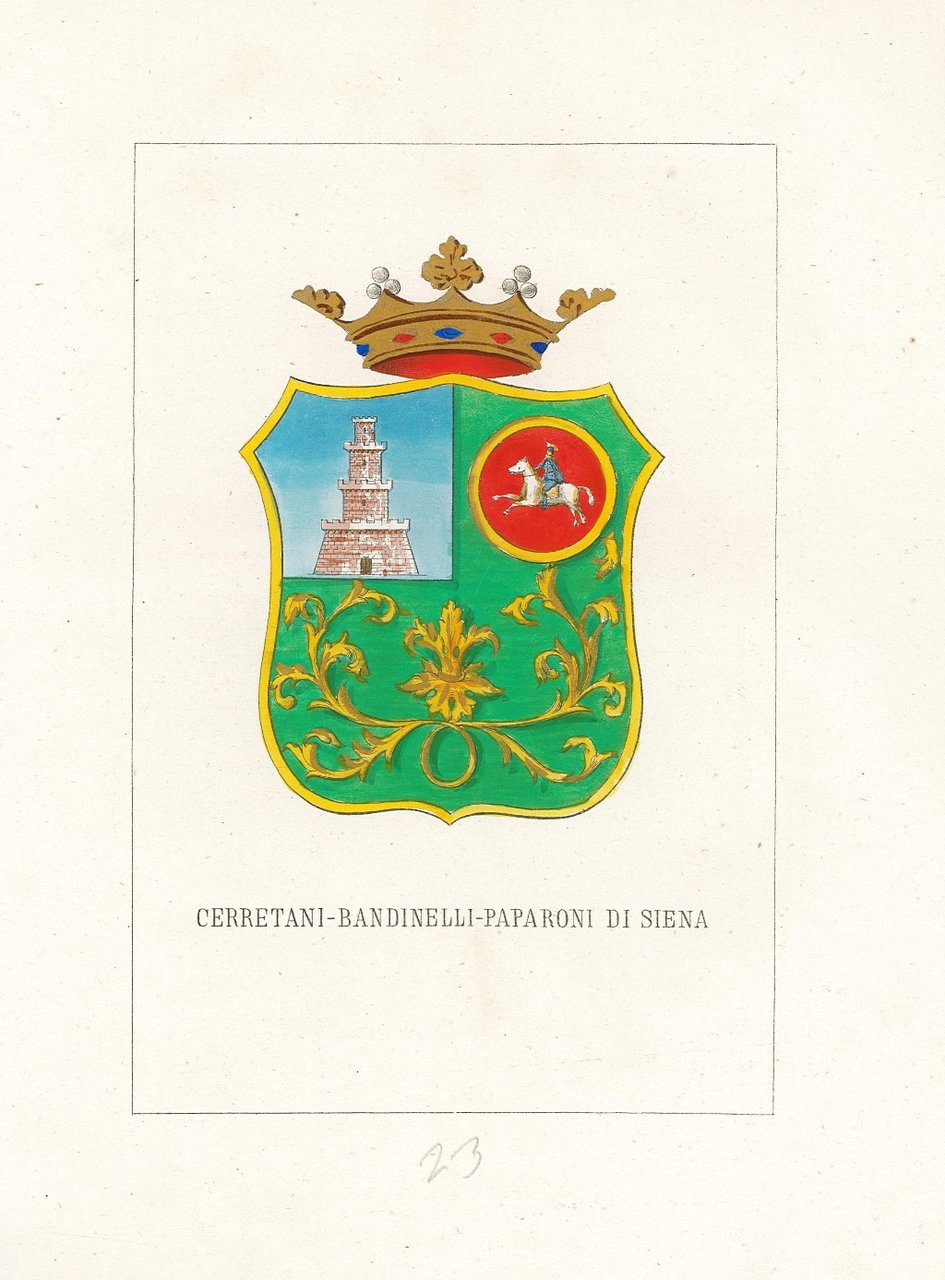 Cerretani Bandinelli Paparoni di Siena