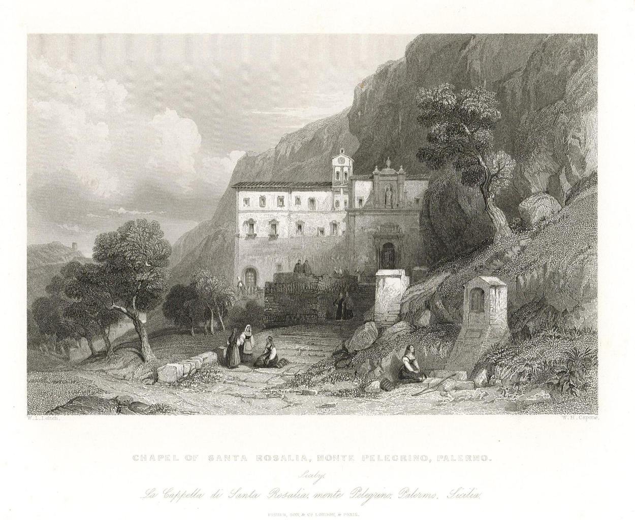 Chapel of Santa Rosalia, Monte Pelegrino, Palermo / Sicily