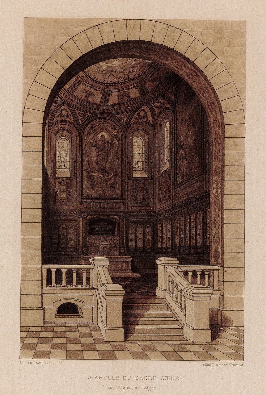 Chapelle du Sacre Coeur (dans l'Eglise de Loigny)