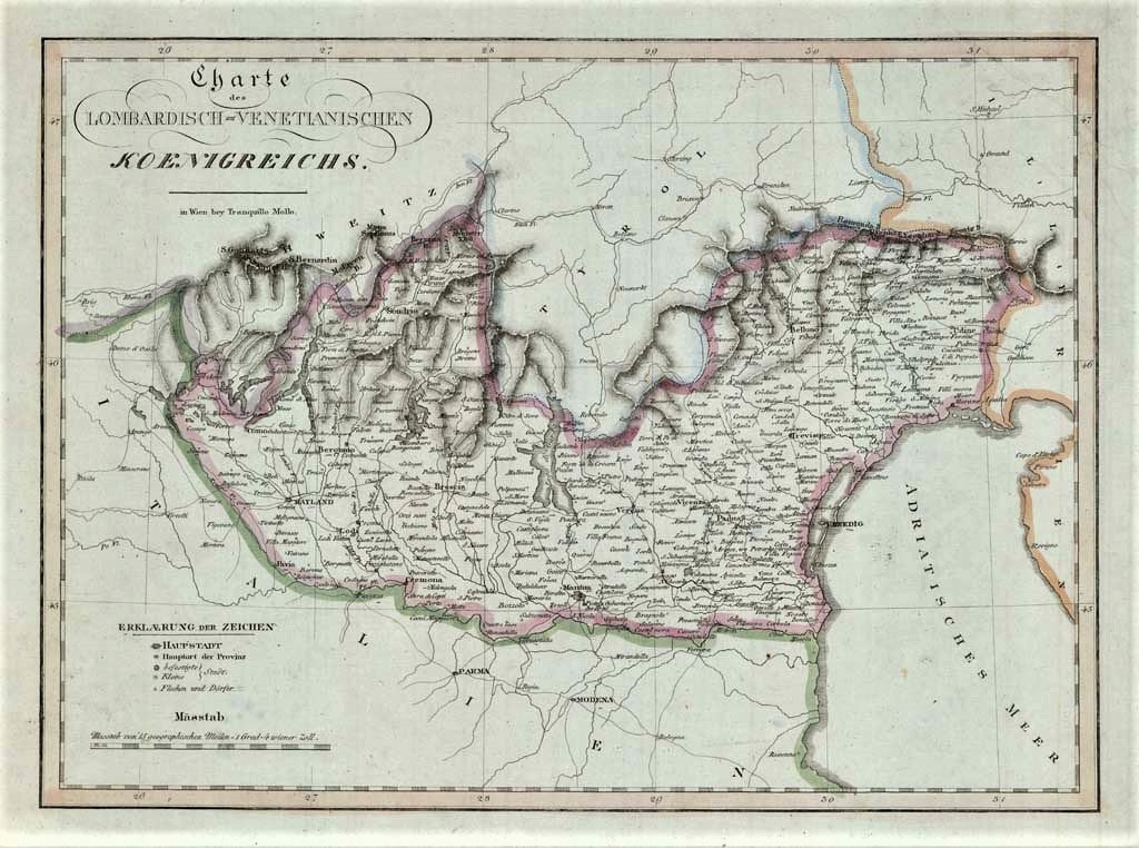 CHARTE DES LOMBARDISCH-VENETIANISCHEN KOENIGREICHS