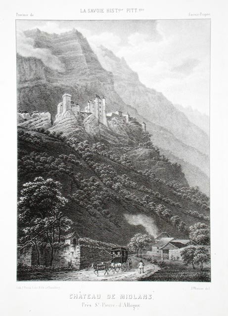 Chateau de Miolans. / Près St. Pierre d'Albigny. | Immagine principale