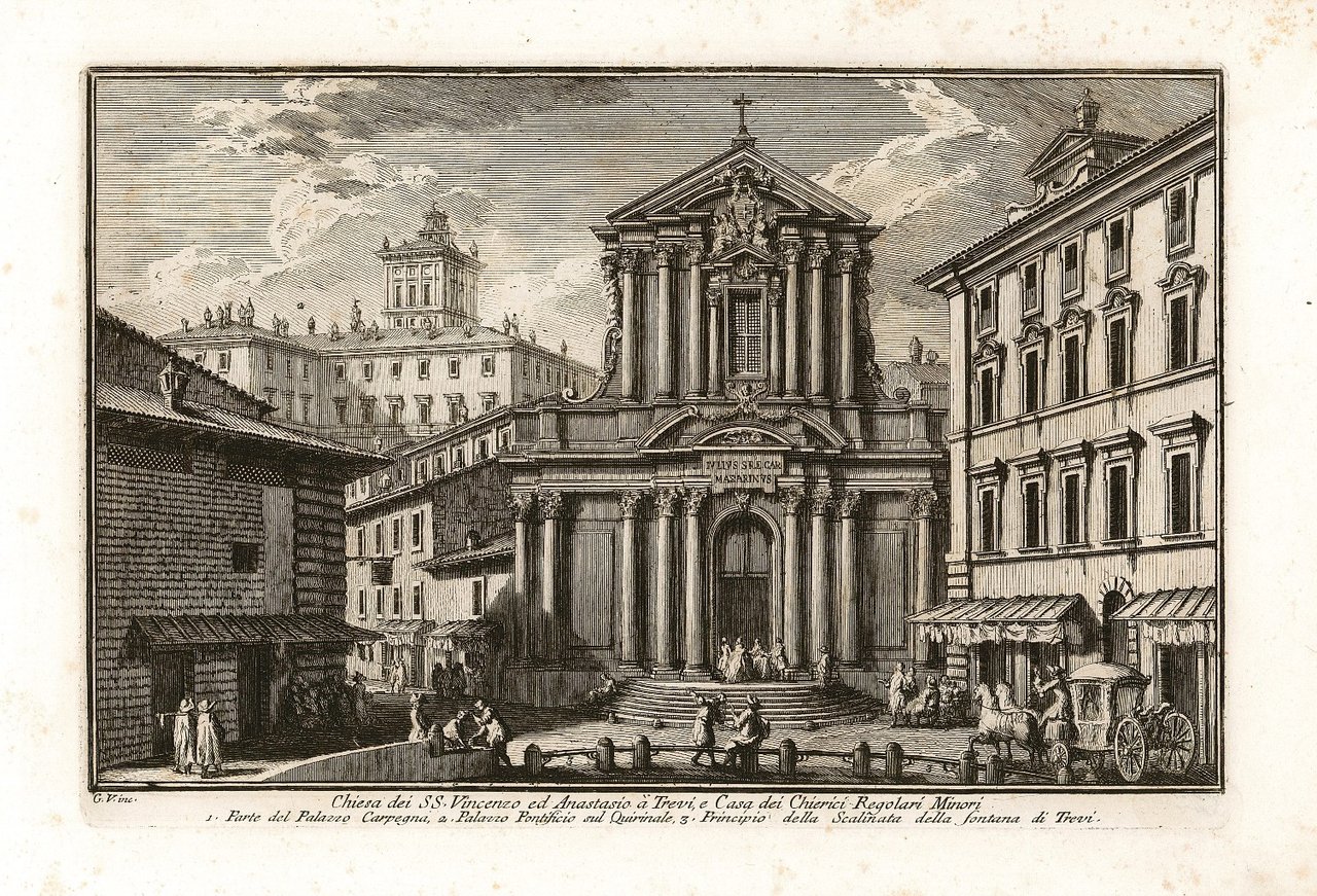 Chiesa dei SS. Vincenzo ed Anastasio a Trevi, e Casa …