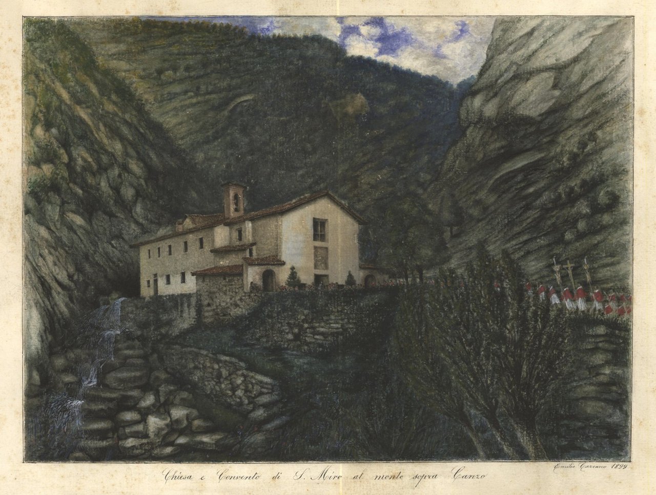 Chiesa e Convento di S. Miro al monte sopra Canzo