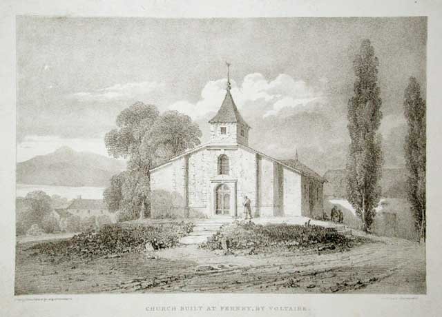 Church built at Ferney, by Voltaire