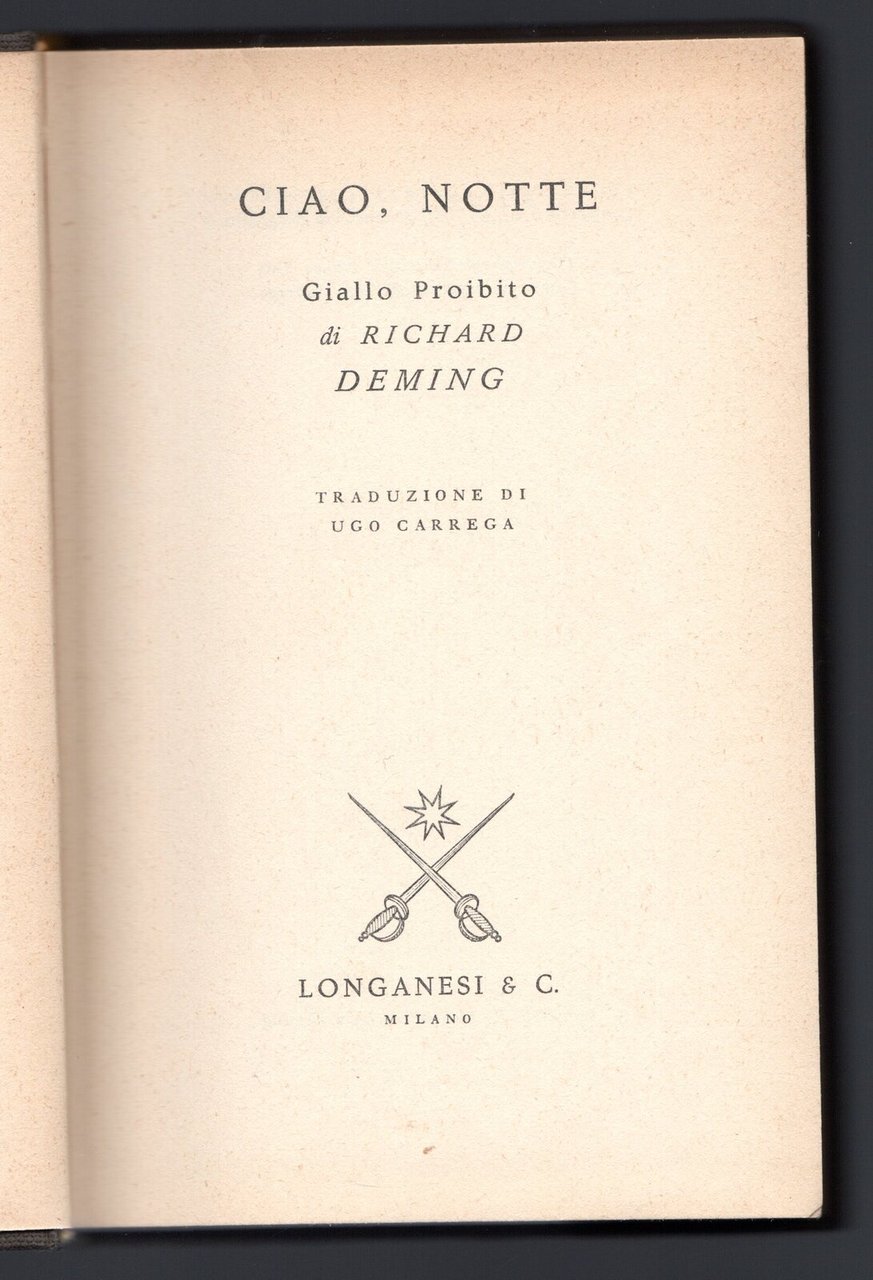 Ciao, notte | Immagine principale