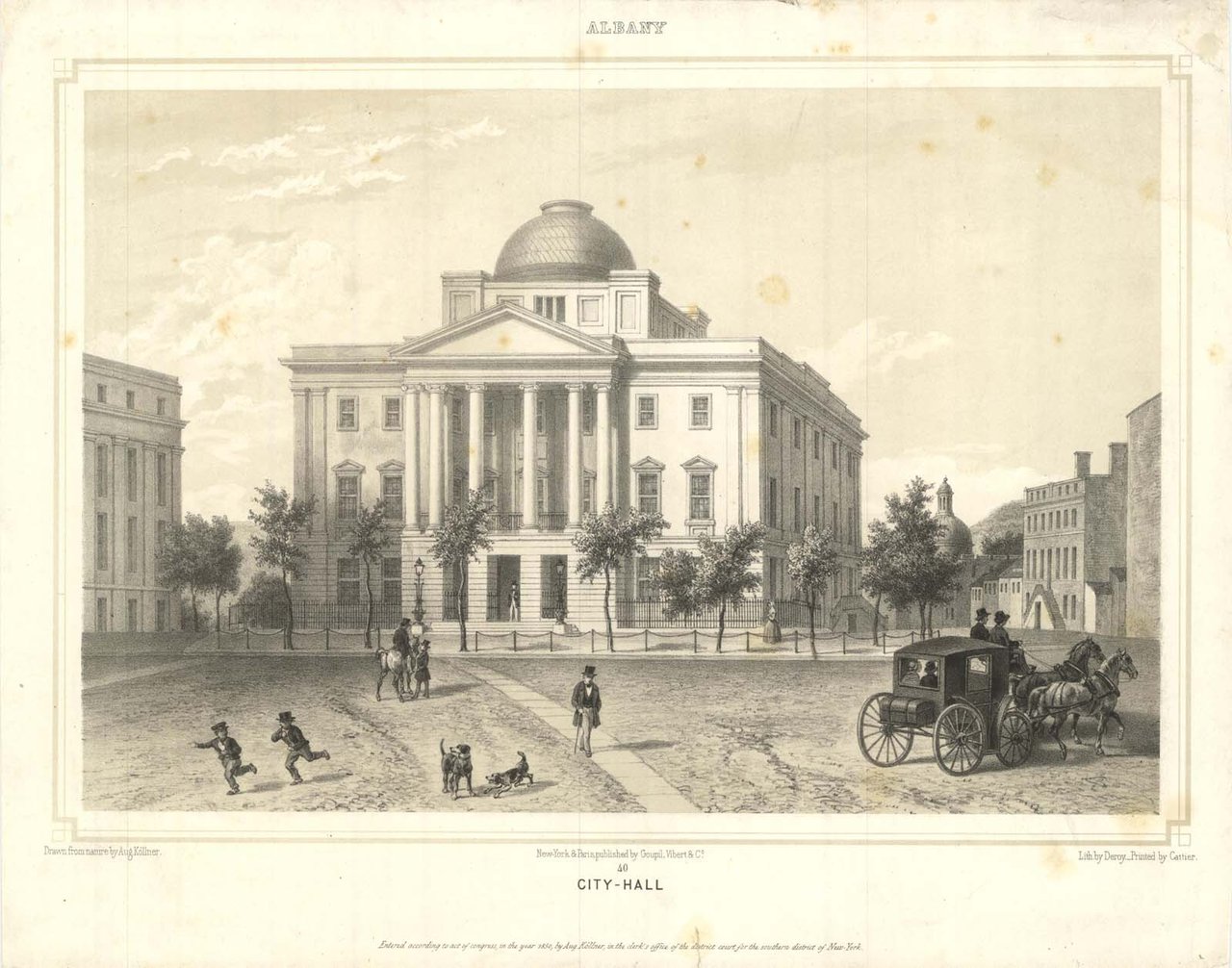 City-Hall. [Albany, New York].