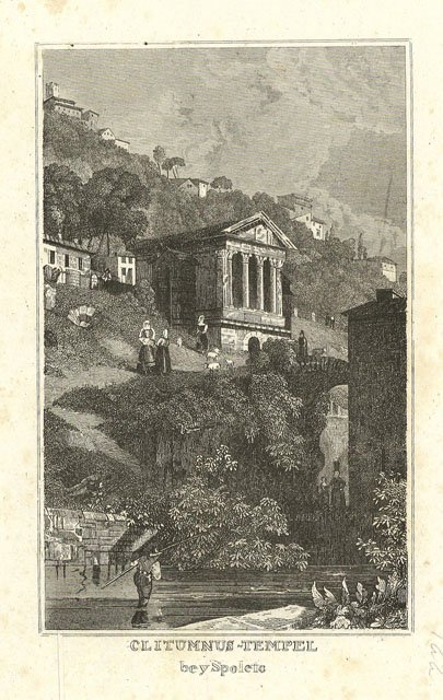 Clitumnus-tempel bey Spoleto