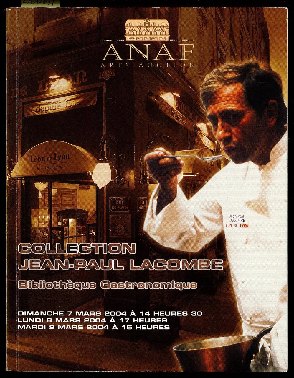 Collection Jean-Paul Lacombe: bibliothèque gastronomique