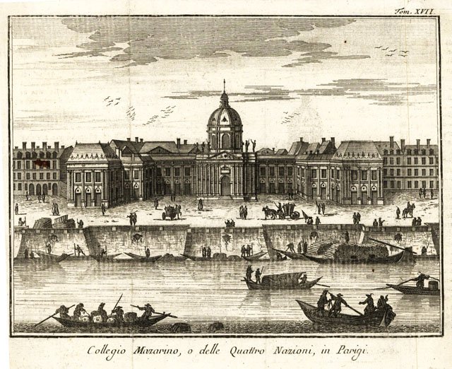 Collegio Mazarino, o delle Quattro Nazioni, in Parigi