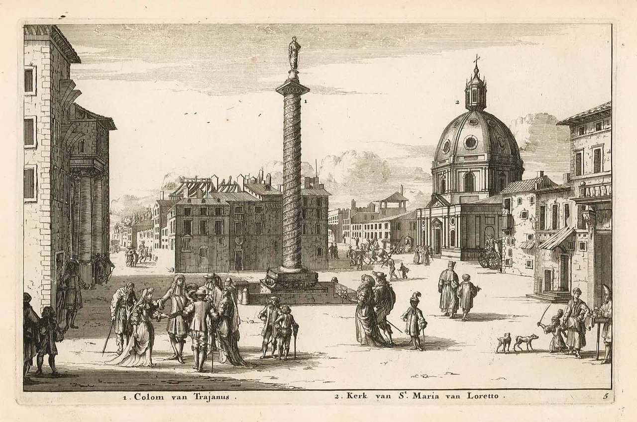 Colom van Trajanus - Kerk van St. Maria van Loretto