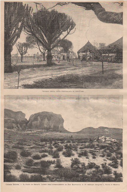 Colonia Eritrea - Il piano di Senafè. Luogo dell’attendamento di …