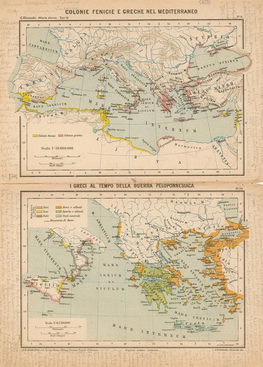 Colonie Fenicie e GReche nel Mediterraneo - I Greci al …