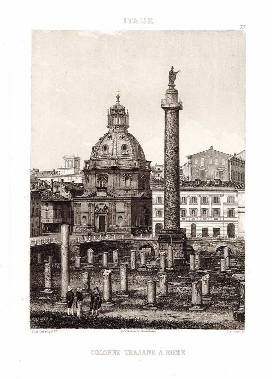 Colonne Trajane, à Rome