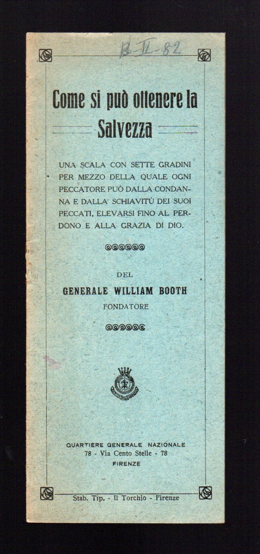 Come si può ottenere la Salvezza, una scala con sette …