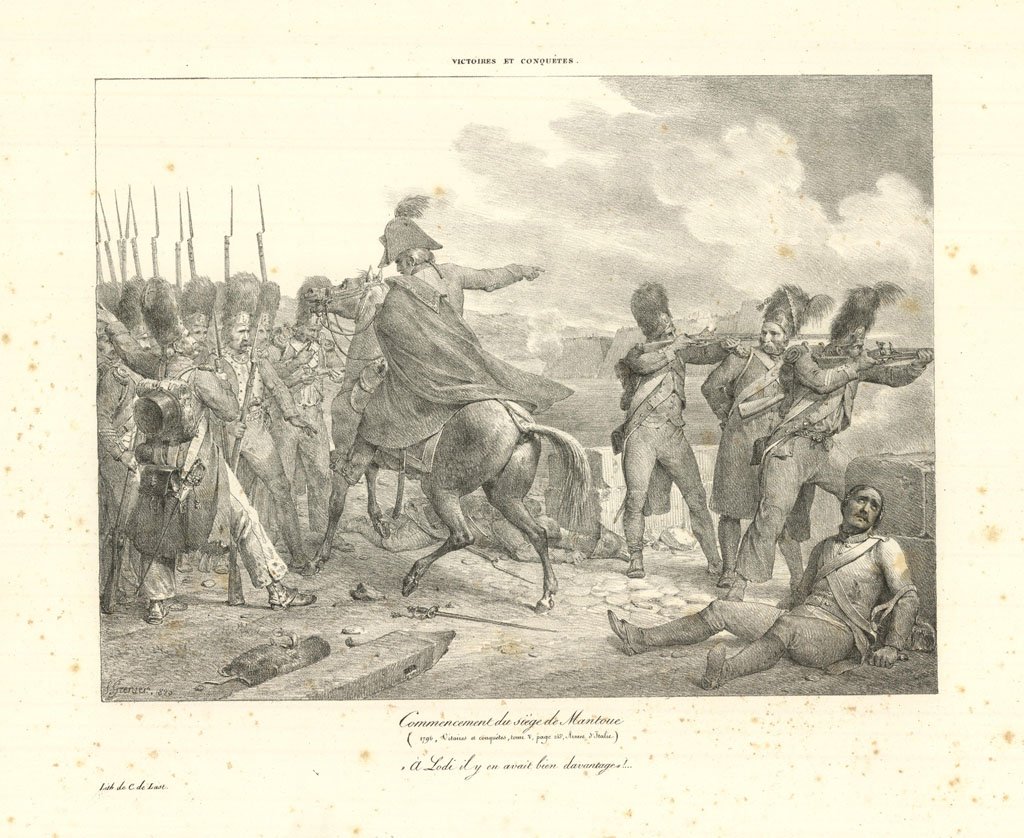 Commencement du siège de Mantoue.
