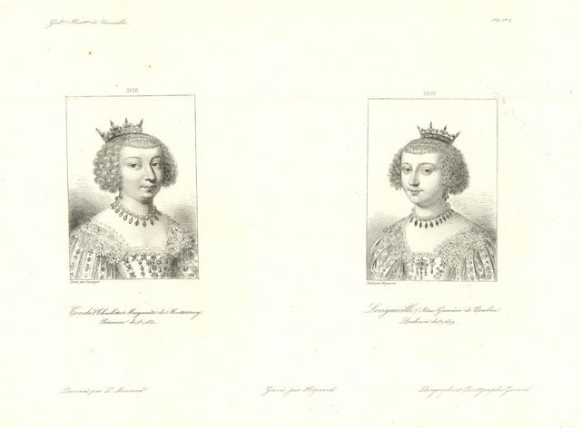 Condé (Charlotte-Marguerite de Montmorency Princesse, . - Longueville (Anne-Geneviere de …