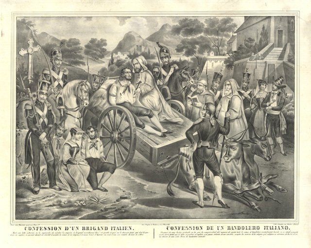 Confession d'un brigand italien . Il titolo si ripete a …