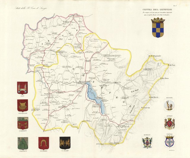 Contea del Genevese, .