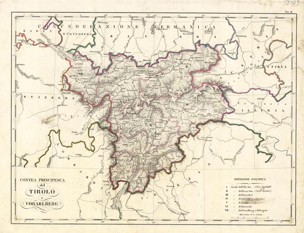 Contea principesca del Tirolo e Vorarlberg
