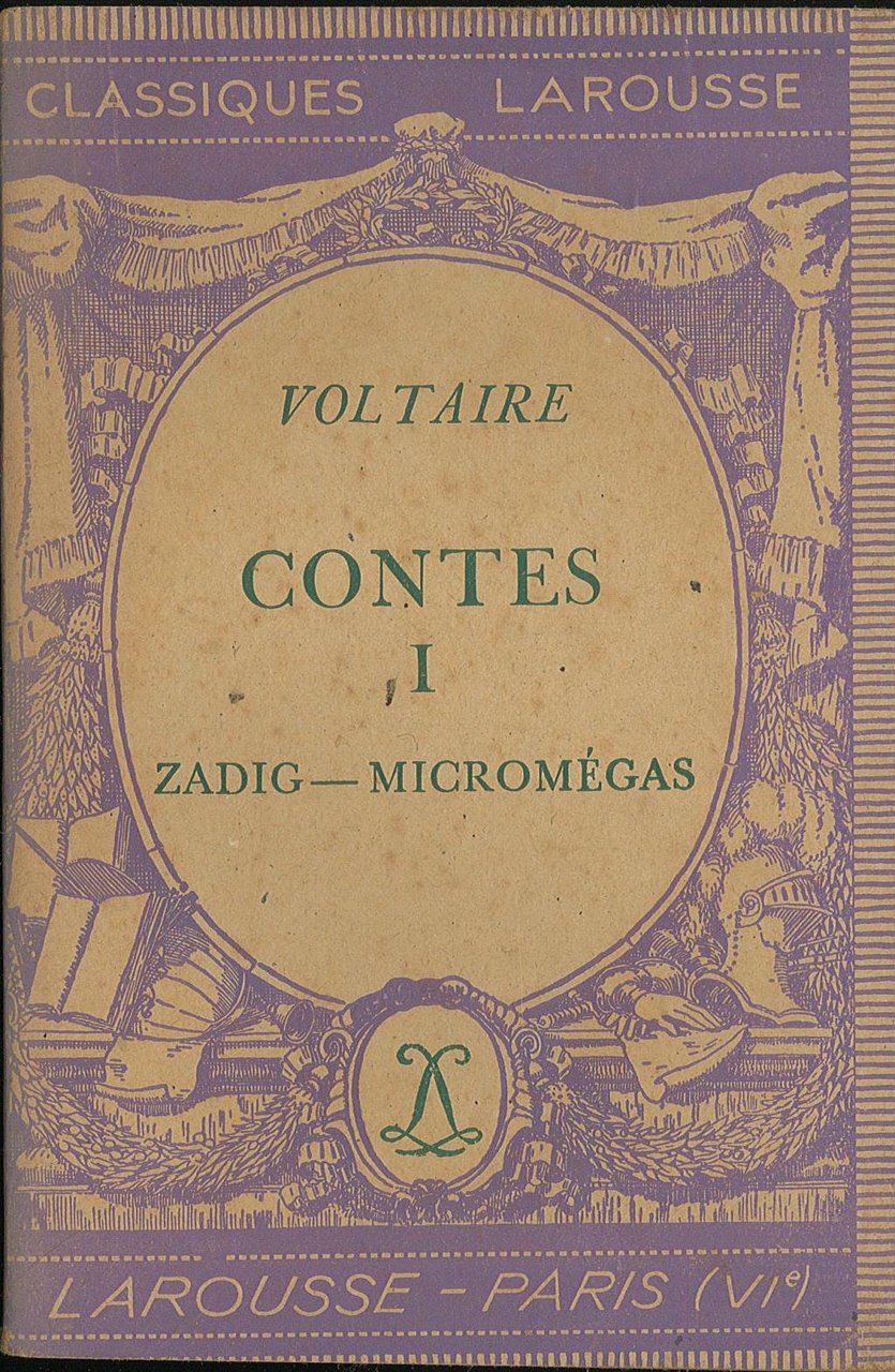Contes I (Zadig - Micromegas)