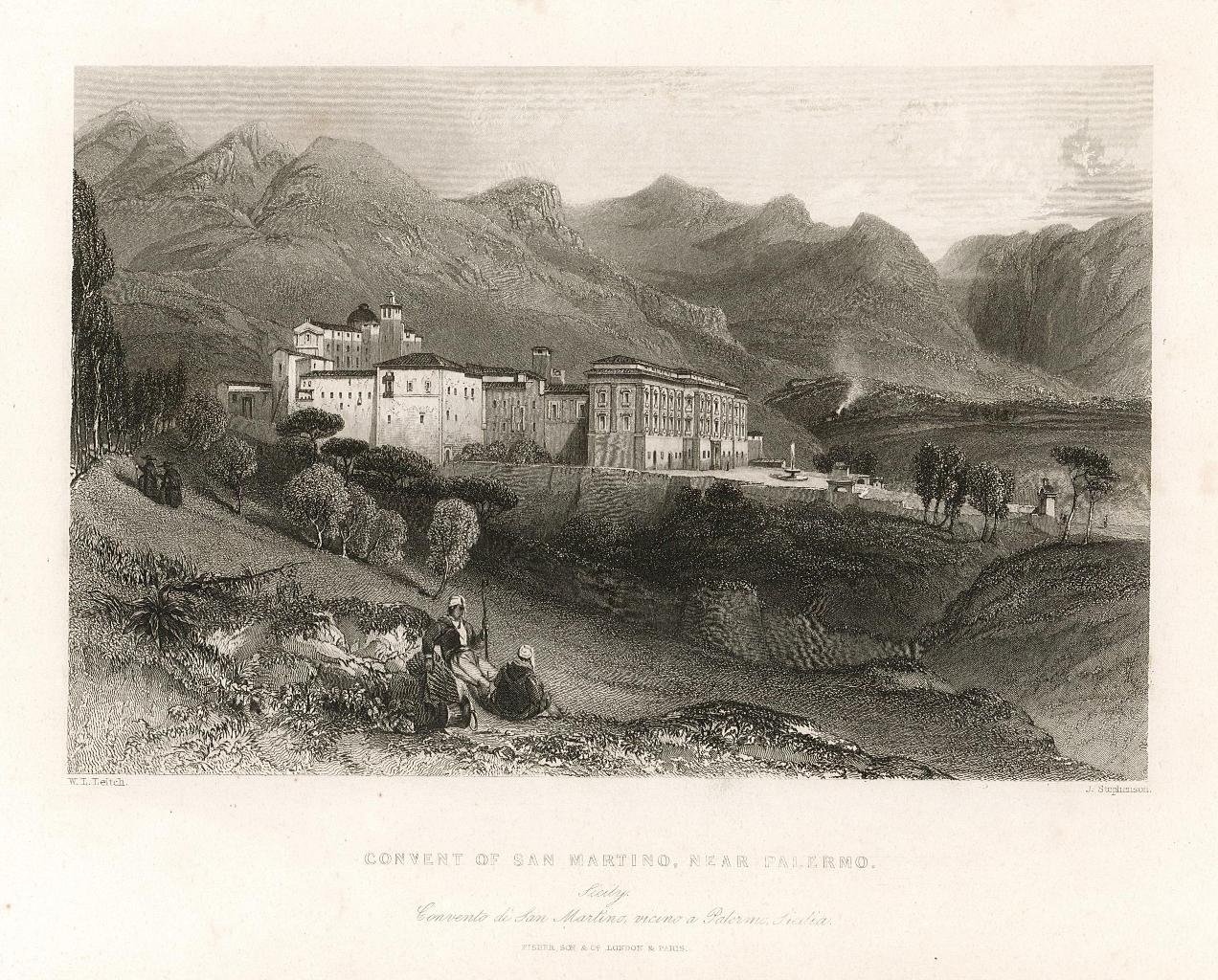 Convent of San Martino, near Palermo. / Sicily | Immagine principale