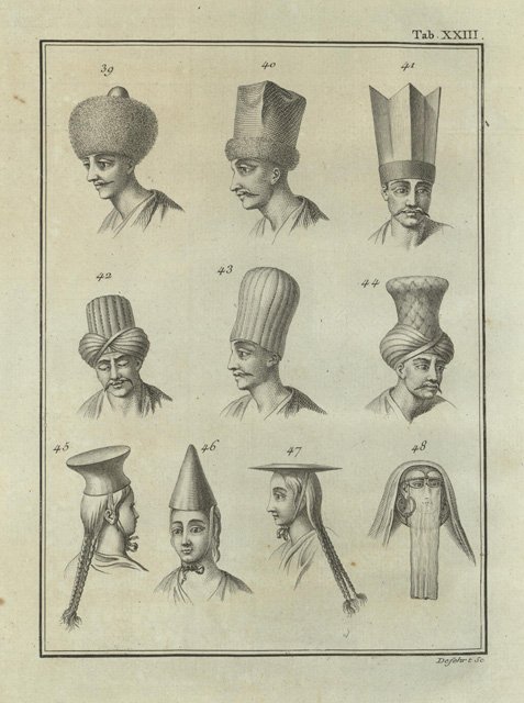 Copricapi arabi (senza titolo)