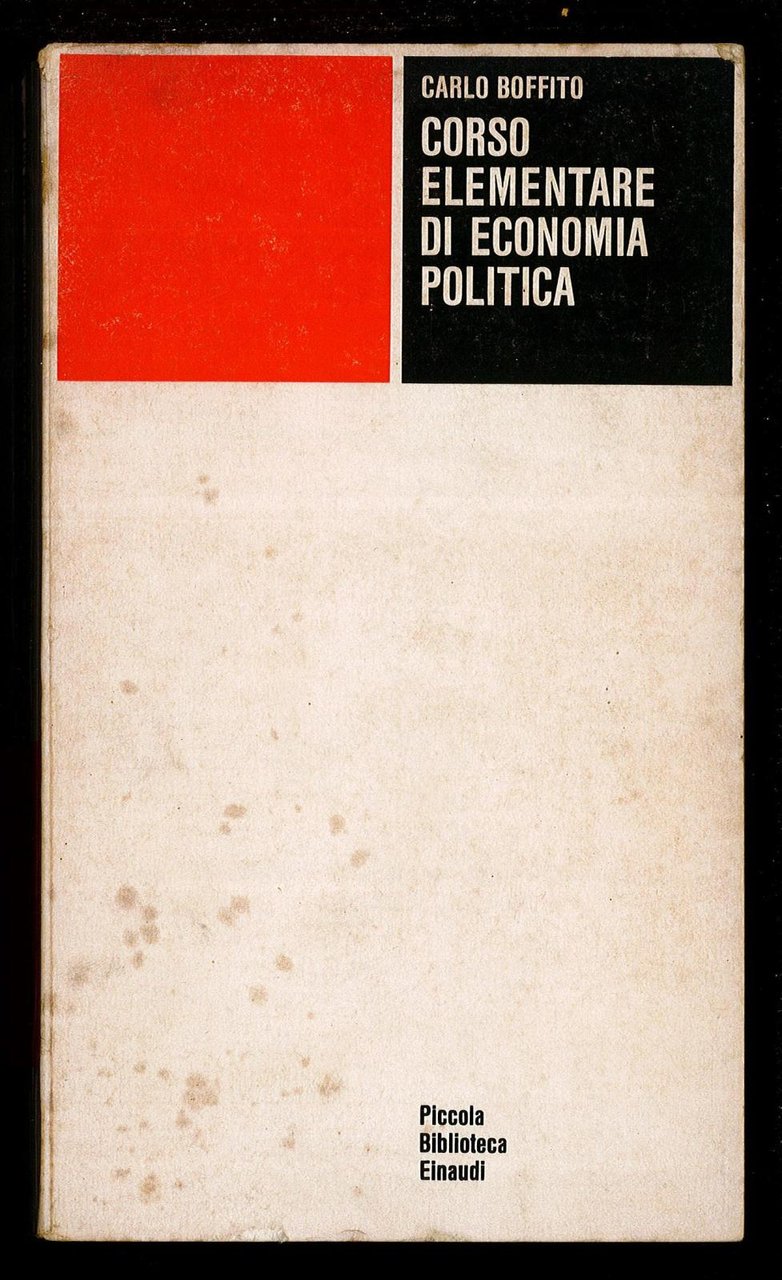Corso elementare di economia politica