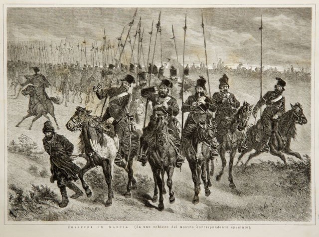 Cosacchi in marcia